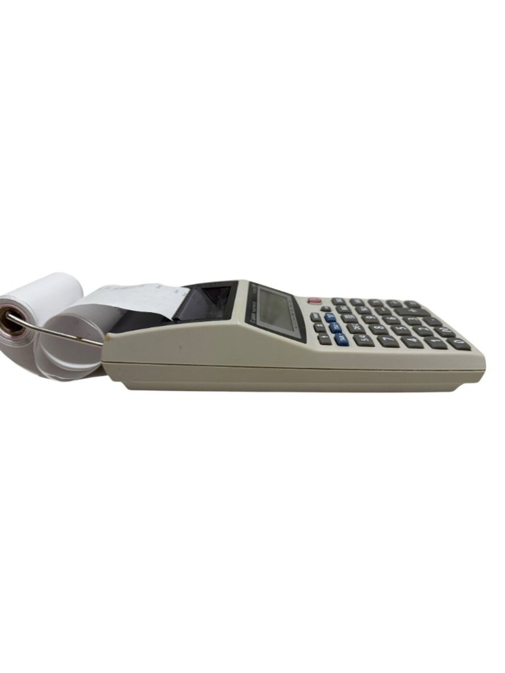Canon P1-DH II Palm Size 12-Digit Printing Calculator Adapter Included Works - Picture 10 of 14